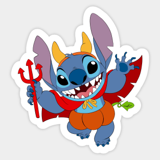 Devil Stitch Sticker